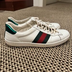 Authentic Gucci Sneakers, Size 10